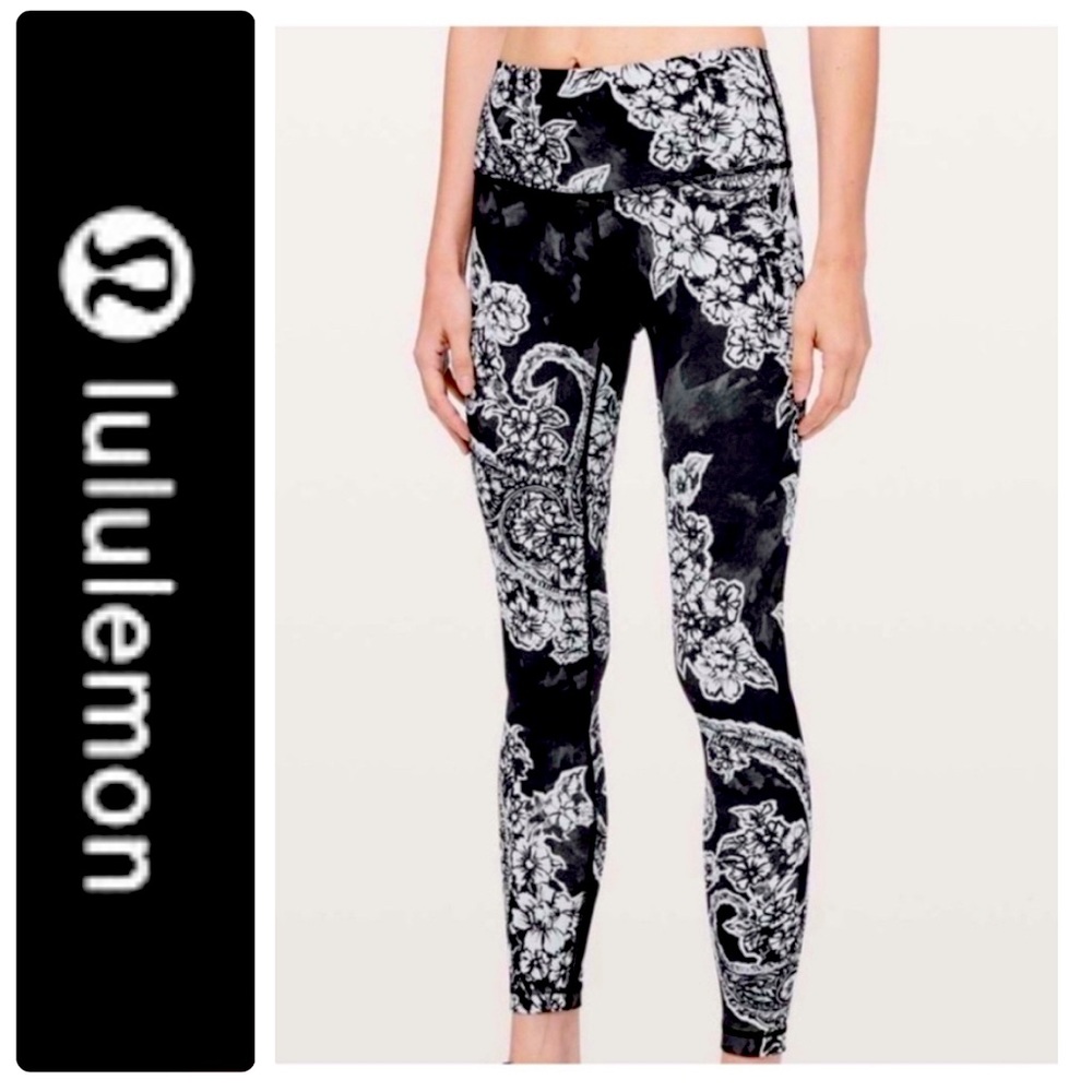 LULULEMON/Painted Paisley Leggings/4